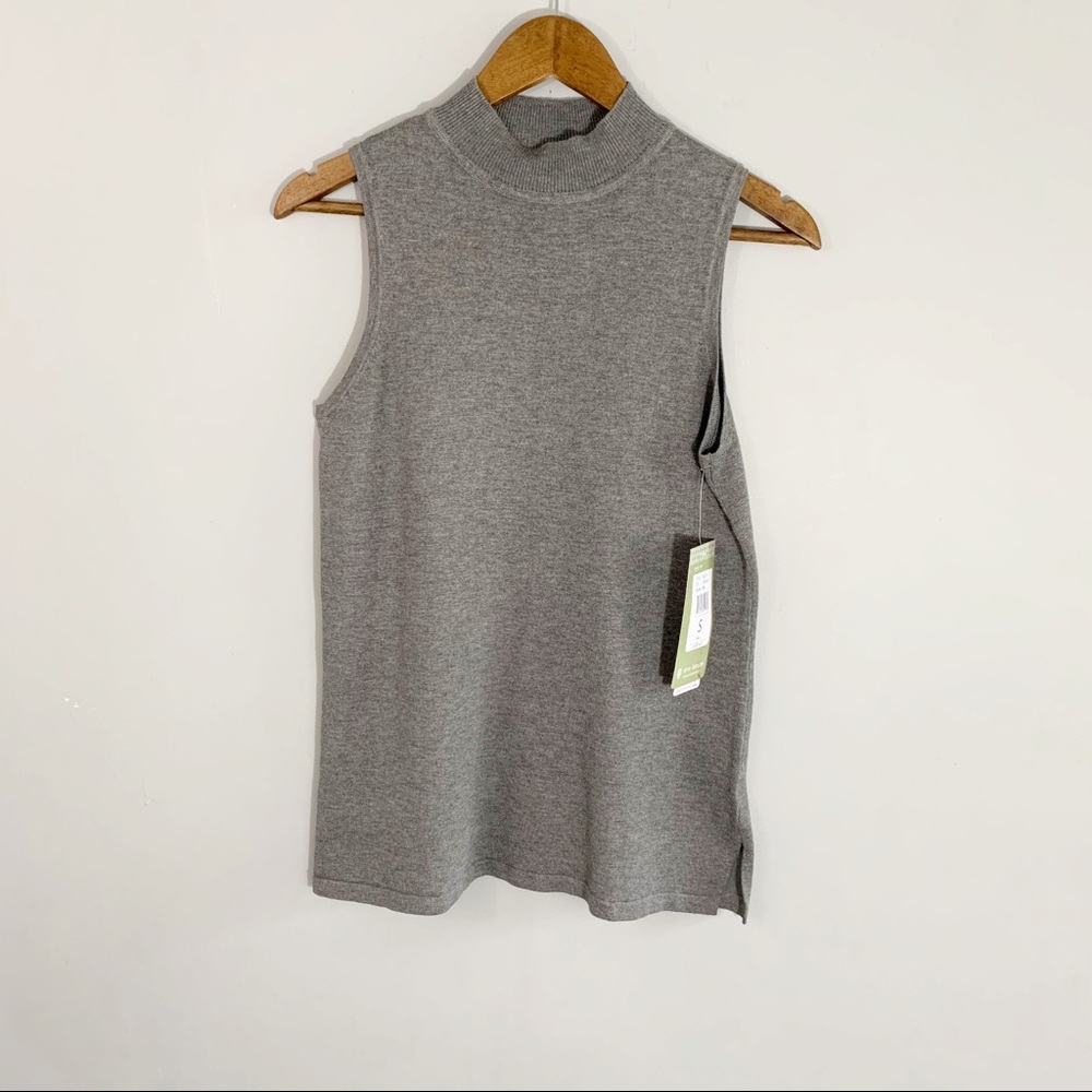Erin London Sleeveless Sweater Small NWT
